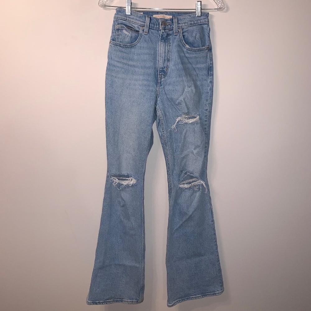 Levi's '70s high flare jean Super high-waisted flared jeans 24